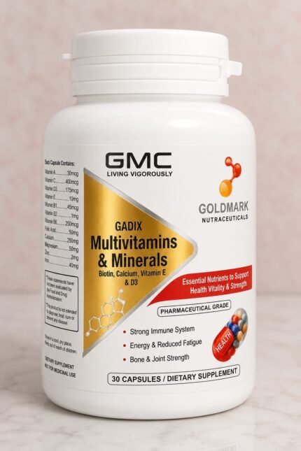GMC GADIX Multivitamins & Minerals – 30 Capsules