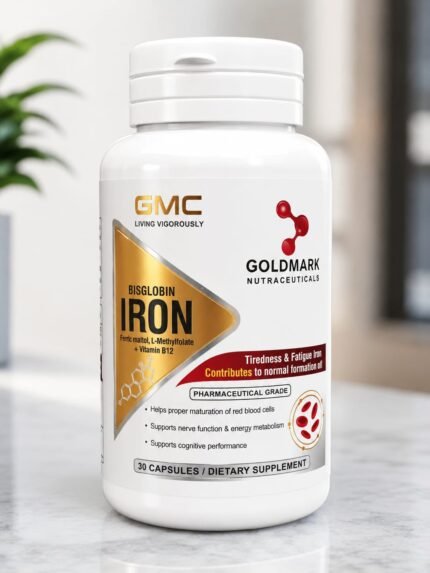GMC Bisglobin Iron – 30 Capsules