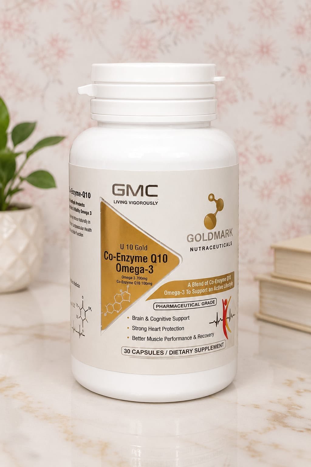 WhatsApp Image 2026-09-24 at 1.41.06 AM GMC U 10 Gold Co-Enzyme Q10 + Omega-3 – 30 Capsules - Image 1